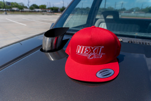 All Red Trucker Hat - Snapback