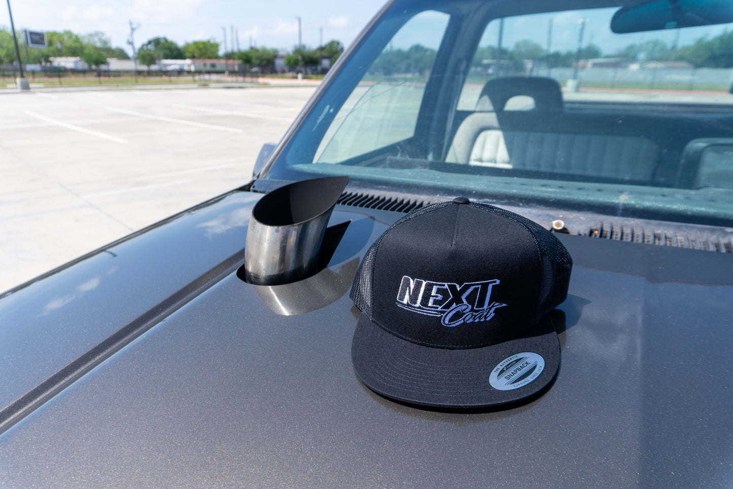 Black on Black Truck Hat - Snapback