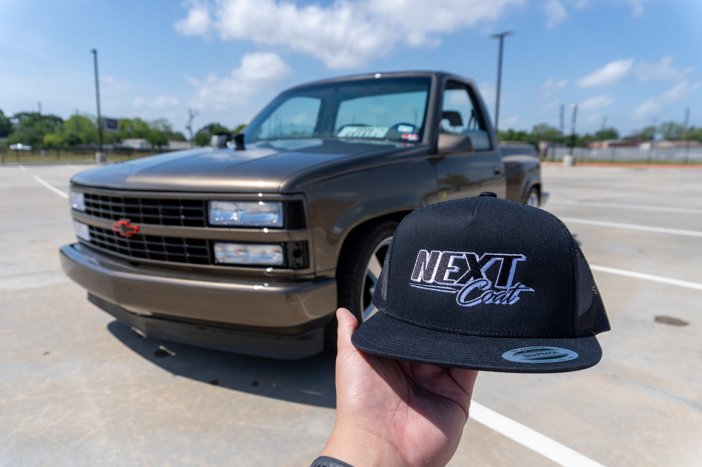 Black on Black Truck Hat - Snapback